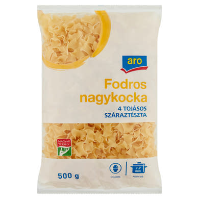 Aro fodros nagykocka 4 tojásos száraztészta