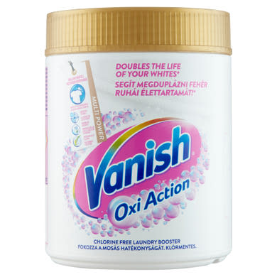 Vanish Oxi Action folteltávolító és fehérítő por