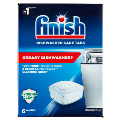 Finish mosogatógép tisztító tabletta 6 x (102 g)