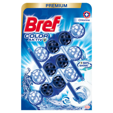 Bref Color Aktiv Chlorine WC-frissítő 3 x