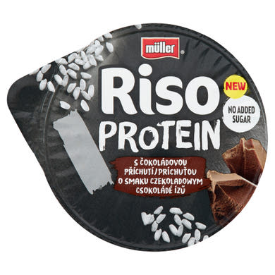 Müller Riso Protein tejberizs desszert csokoládé ízű készítménnyel
