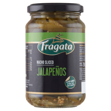 Fragata szeletelt Jalapeño csípős paprika sós lében