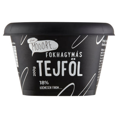The Mooore fokhagymás tejföl 18%