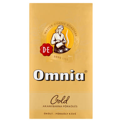 Douwe Egberts Omnia Gold őrölt-pörkölt kávé