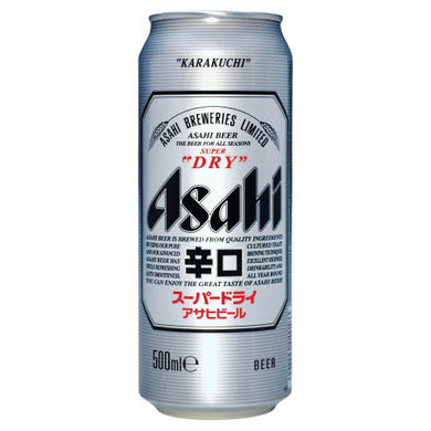 Asahi Super Dry minőségi világos sör 5,2%