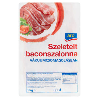 aro szeletelt baconszalonna