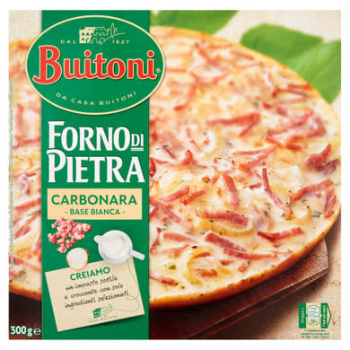 Buitoni Forno di Pietra gyorsfagyasztott Carbonara pizza