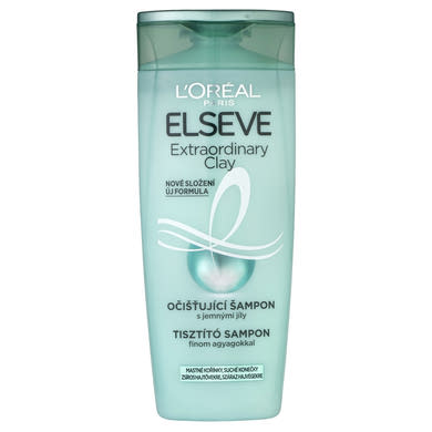 L’oréal Paris Elseve Extraordinary Clay tisztító sampon gyorsan zsírosodó hajra