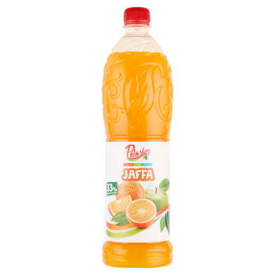 Pölöskei Jaffa narancs ízű vegyes gyümölcsszörp cukorral és édesítőszerrel