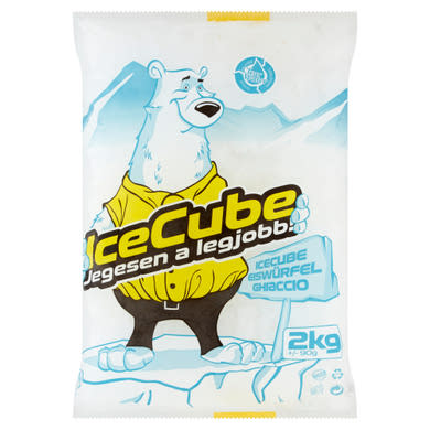 Ice Cube dara formájú jégkockák