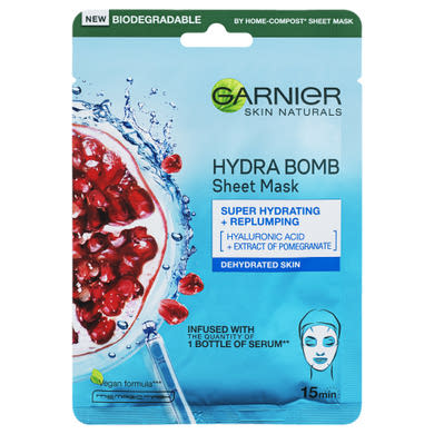 Garnier Skin Naturals textilmaszk Hydra Bomb