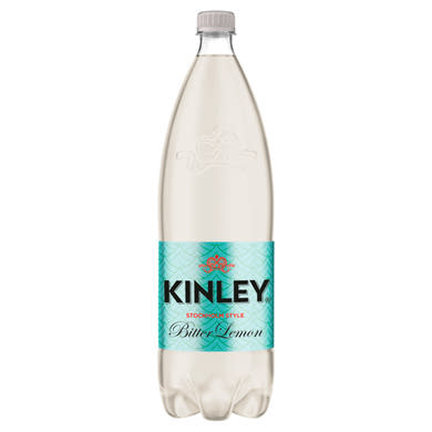 Kinley Bitter Lemon citrom ízű szénsavas üdítőital kininnel, cukorral és édesítőszerrel