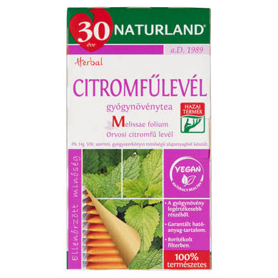 Naturland Herbal citromfűlevél gyógynövénytea