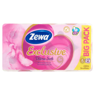 Zewa Exclusive Ultra Soft toalettpapír 4 rétegű