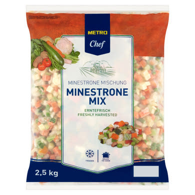Metro Chef Minestrone Mix gyorsfagyasztott zöldségkeverék