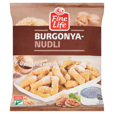 Fine Life gyorsfagyasztott burgonyanudli