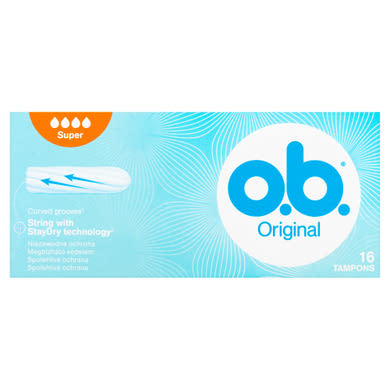 o.b. Original Super tampon