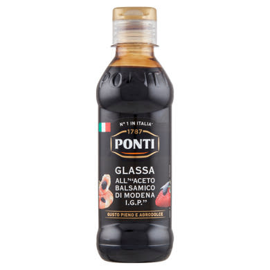 Ponti gluténmentes öntet modenai balzsamecettel