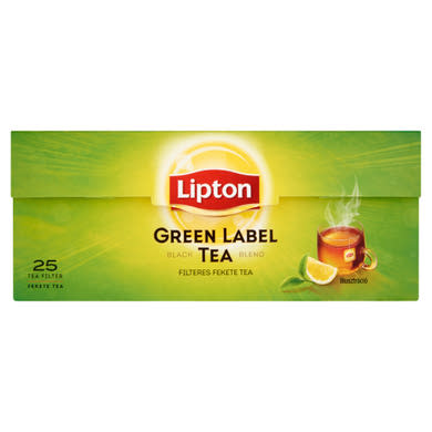 Lipton Green Label fekete tea