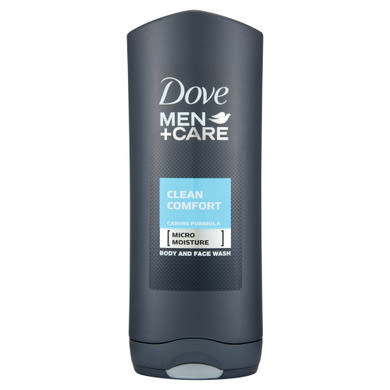 Dove Men+Care Clean Comfort férfi tusfürdő testre és arcra