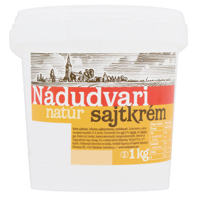 Nádudvari natúr félzsíros sajtkrém