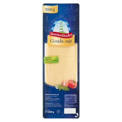 Ammerländer szeletelt gouda sajt 1000 g