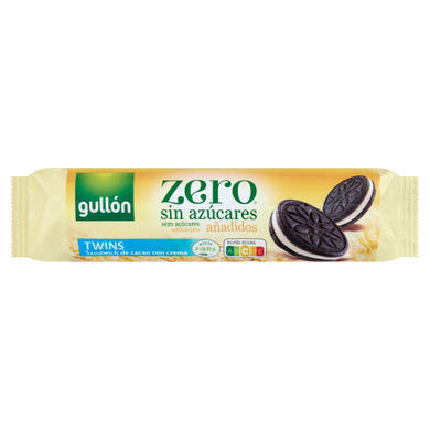 Gullón Zero kakaós keksz krém töltelékkel édesítőszerrel