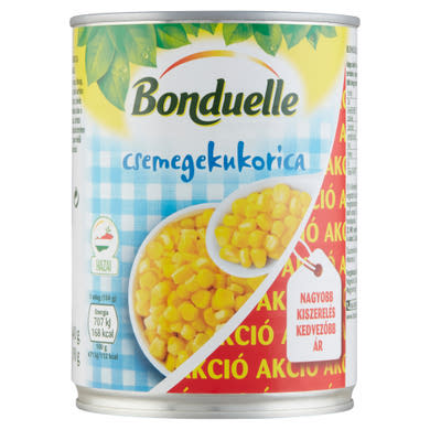 Bonduelle morzsolt csemegekukorica