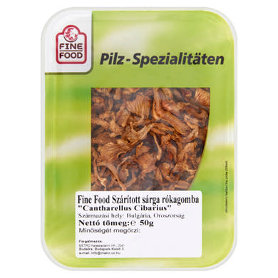Fine Food szárított sárga rókagomba
