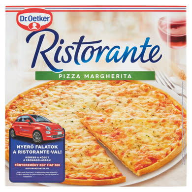 Dr. Oetker Ristorante Pizza Margherita gyorsfagyasztott pizza mozzarella- és gouda sajttal