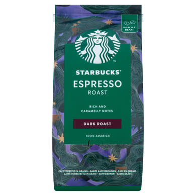 Starbucks Espresso Roast pörkölt szemeskávé