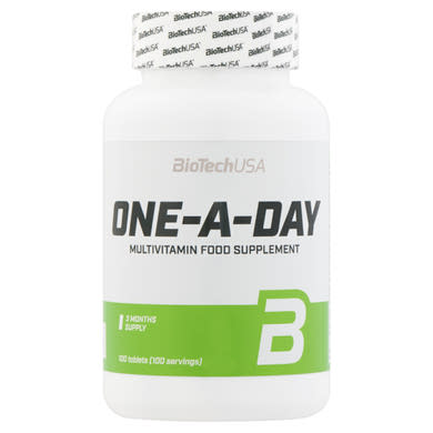 BioTechUSA One-A-Day étrend-kiegészítő tabletta 100 db 160 g