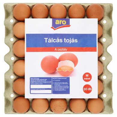 Aro tálcás tojás M