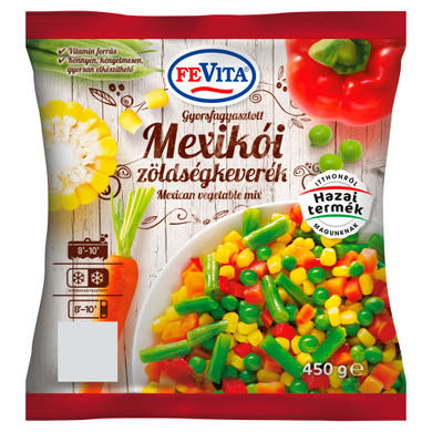 FeVita gyorsfagyasztott mexikói zöldségkeverék 450 g