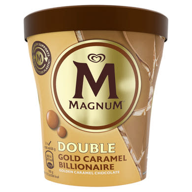 Magnum poharas jégkrém Dupla Gold Karamell
