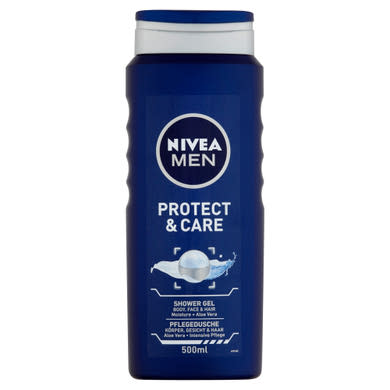 NIVEA MEN Protect & Care tusfürdő tusoláshoz, arc- és hajmosáshoz