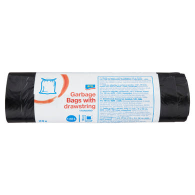 Aro standard szemeteszsák húzózárral 120 l
