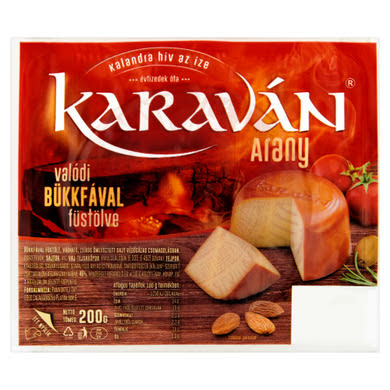 Karaván Arany füstölt zsíros sajt