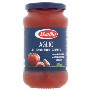 Barilla Aglio fokhagymás, vörösboros, zöldfűszeres paradicsomszósz