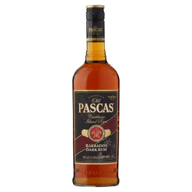 Old Pascas karibi sötét rum 37,5% 0,7 l