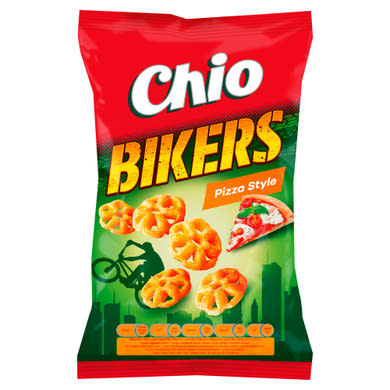 Chio Bikers pizza ízű kukoricasnack