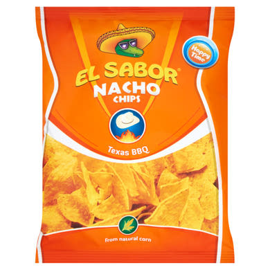 El Sabor barbeque ízesítésű nacho chips