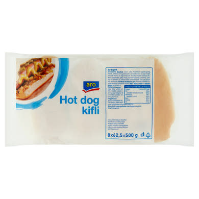 Aro hot dog kifli 62,5 (500 g)
