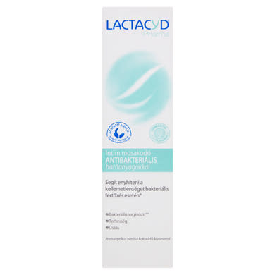 Lactacyd Pharma intim mosakodó antibakteriális hatóanyagokkal