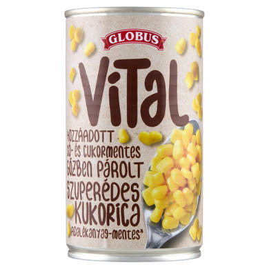 Globus Vital gőzben párolt szuperédes kukorica