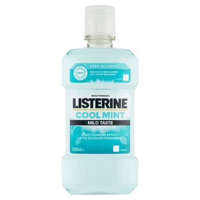Listerine Cool Mint Mild Taste szÃ¡jvÃ­z