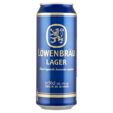 Löwenbräu Lager világos sör 4%