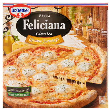 Dr. Oetker Feliciana gyorsfagyasztott négysajtos pizza