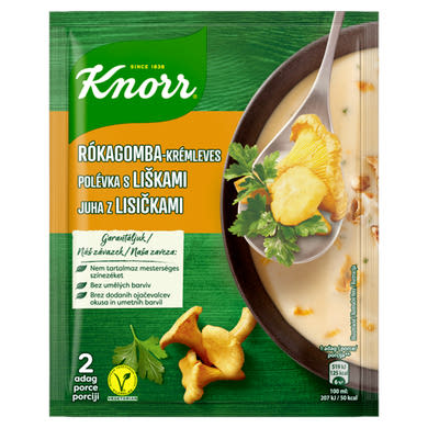 Knorr rókagomba-krémleves