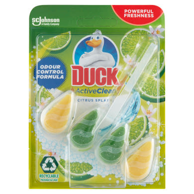 Duck Active Clean Citrus Splash WC-öblítő rúd